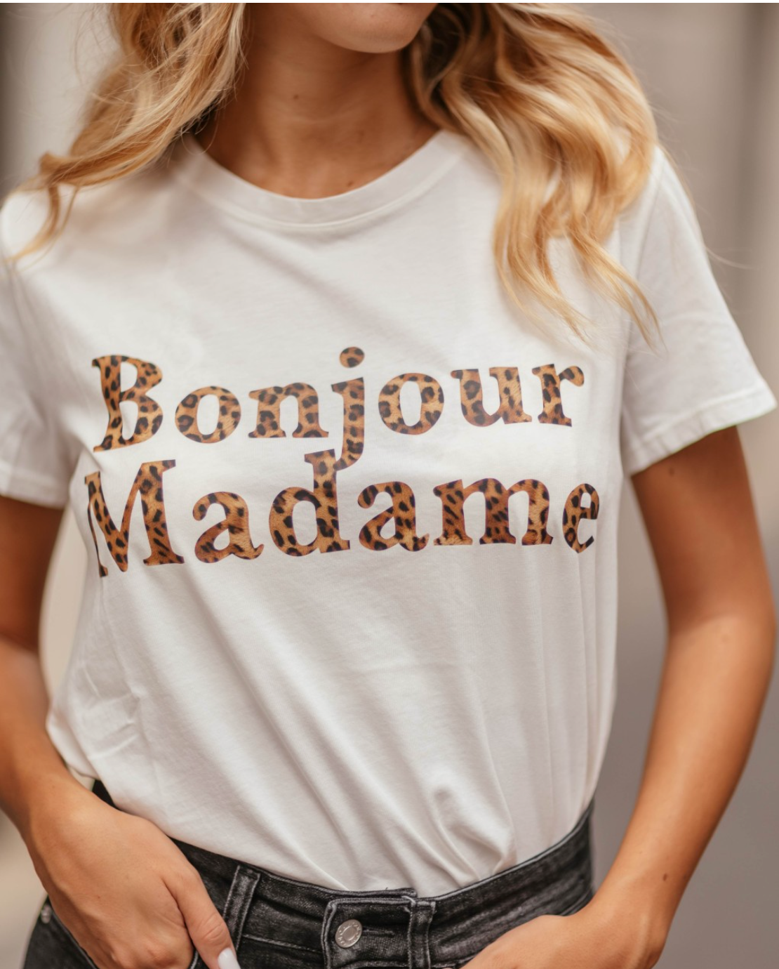 T-SHIRT VICOLO BONJOUR ANIMALIER