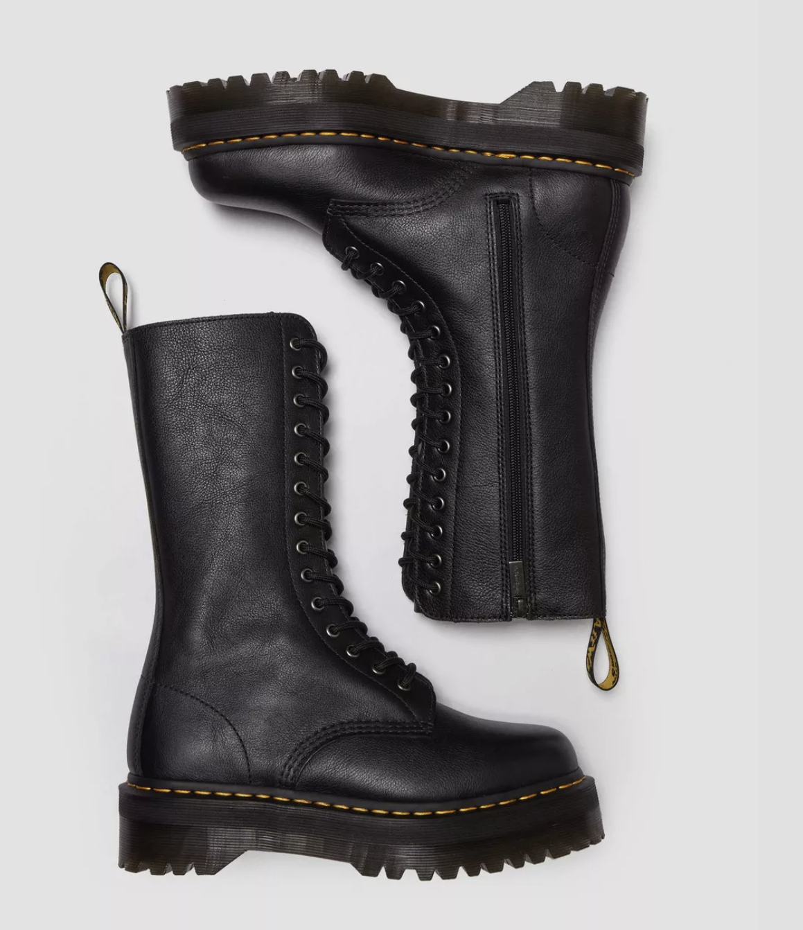 Dr.MARTENS Stivaletti 1B99 stringati a metà polpaccio in pelle Pisa