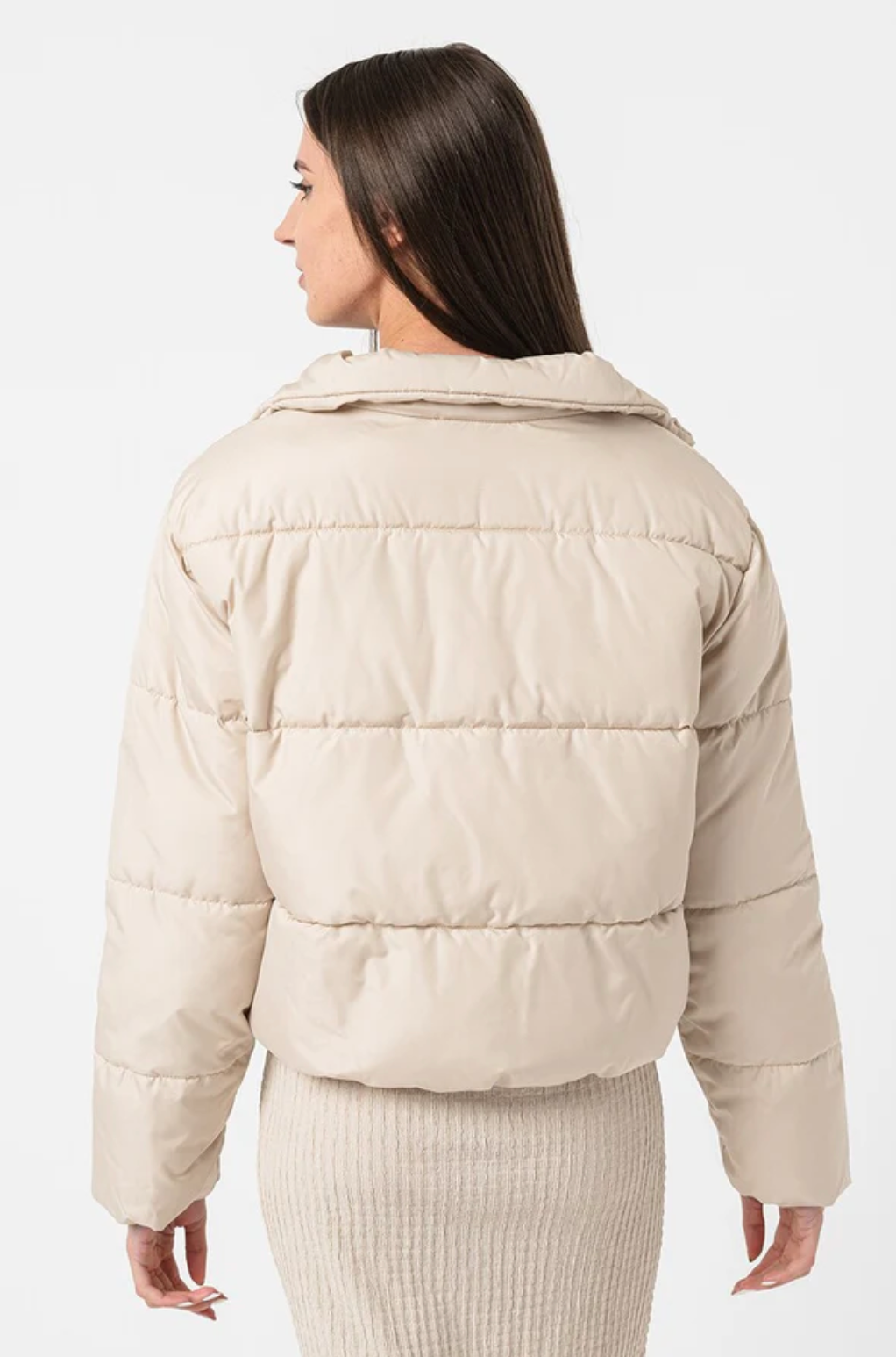 GIUBBINO VERO MODA SHORT OATMEAL