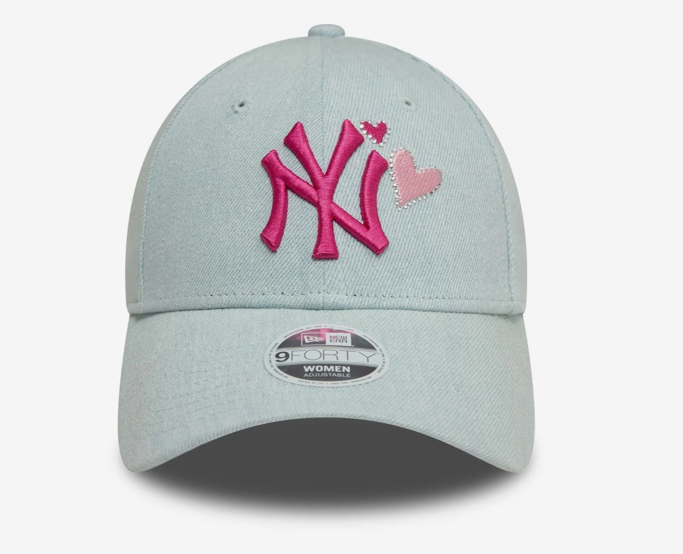CAPPELLO NEW ERA 9FORTY New York Yankees Denim Donna