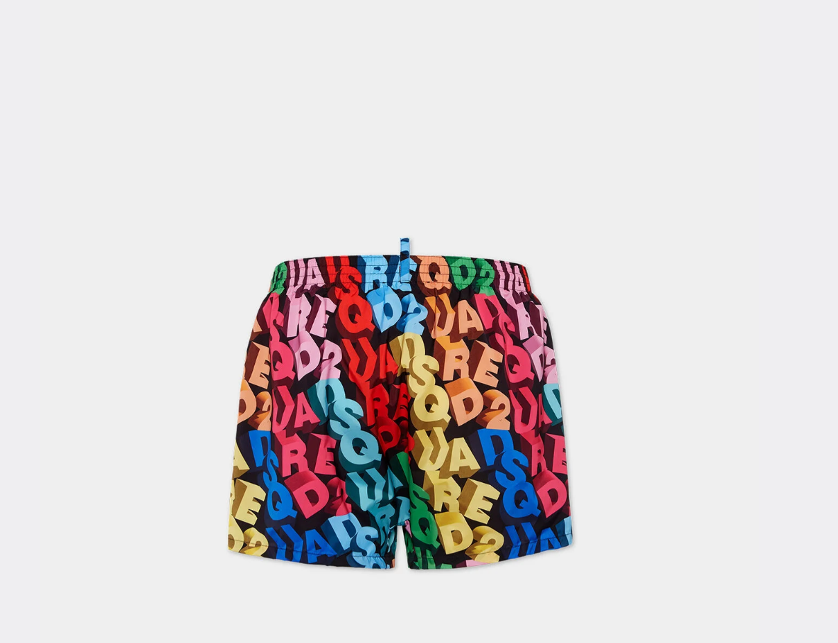 COSTUME DSQUARED2 LOGO MIDI NEW COLLECTION 2025