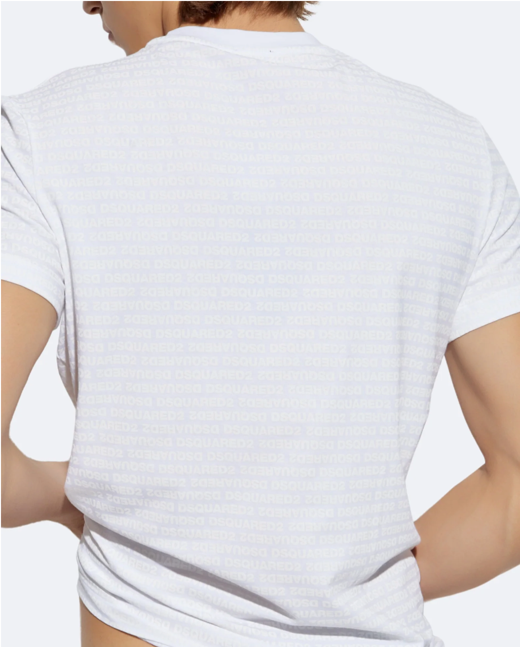 SET DSQUARED2 T-SHIRT+SLIP LOGATO NEW COLLECTION 2025