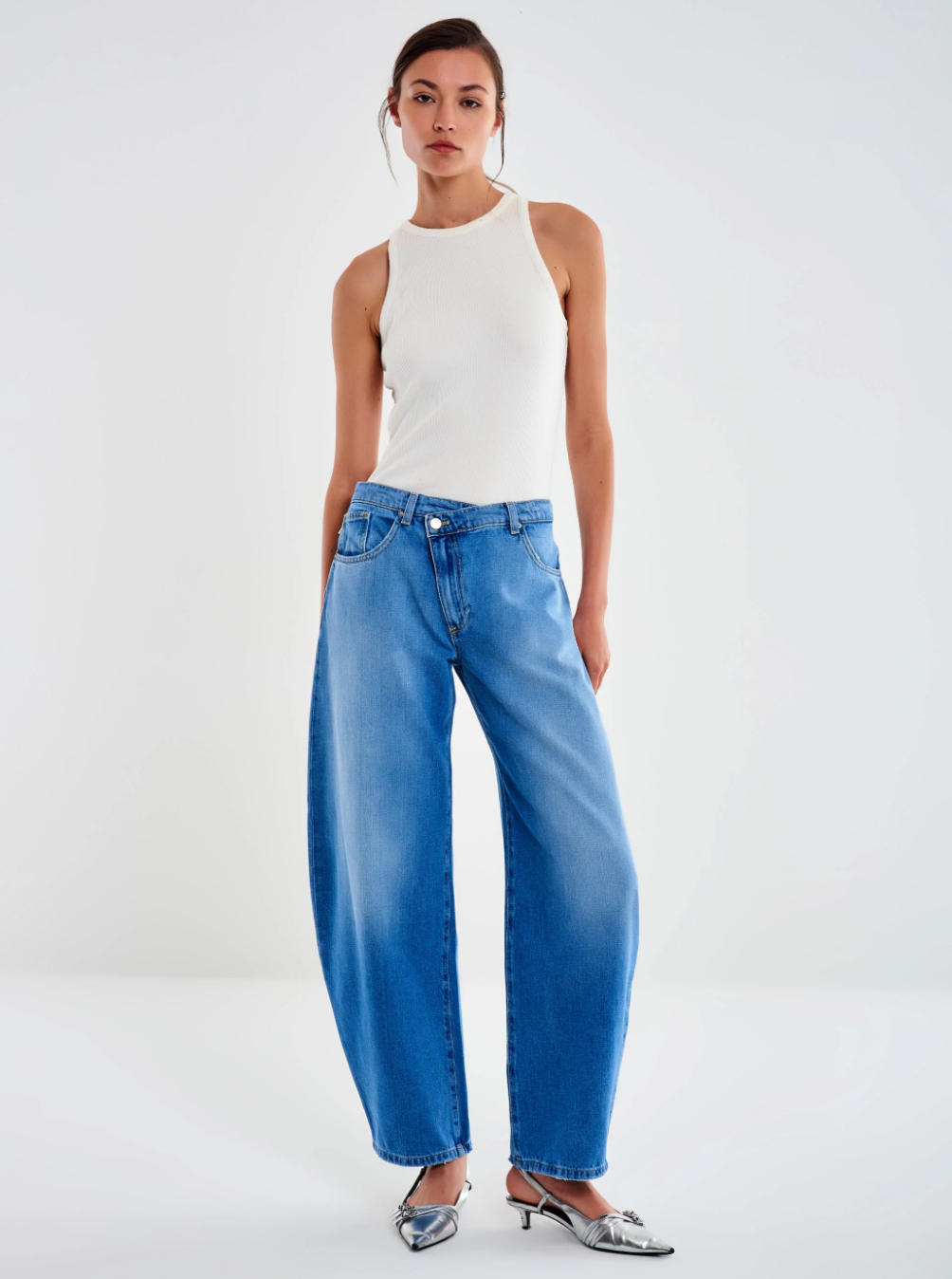 JEANS VICOLO DENISE CHIUSURA INCROCIATA