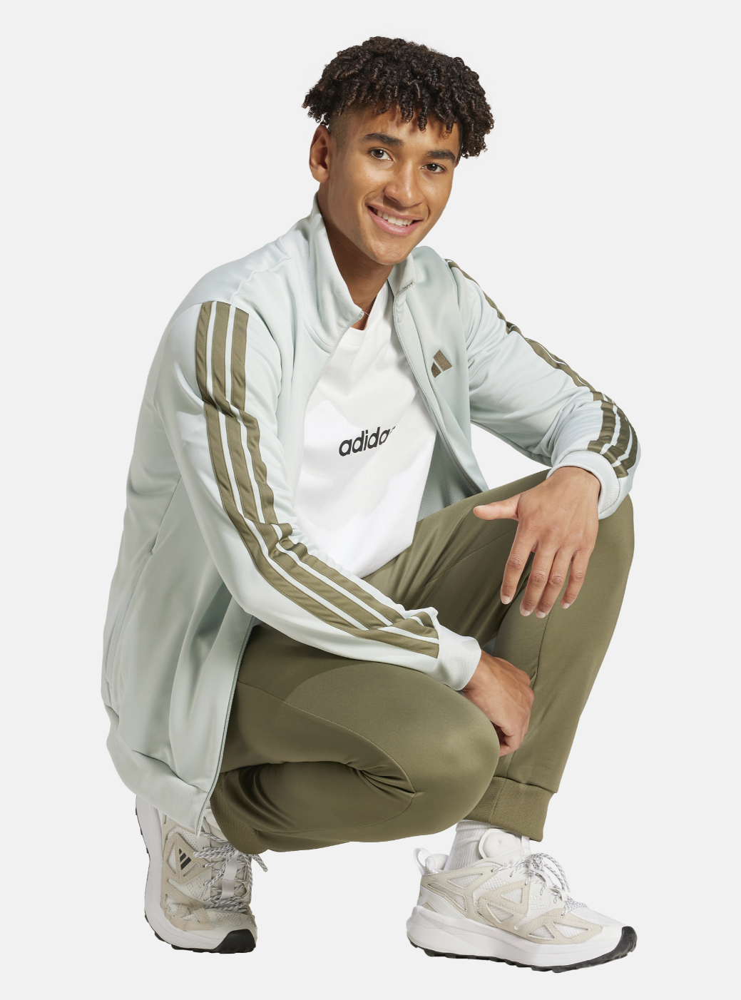 TUTA ADIDAS Sportswear Basic 3-Stripes French Terry