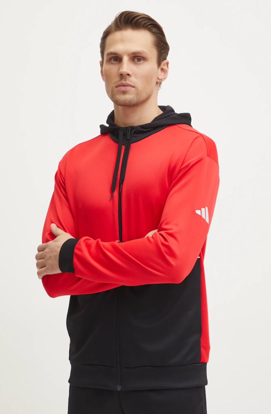TUTA ADIDAS RED BLACK