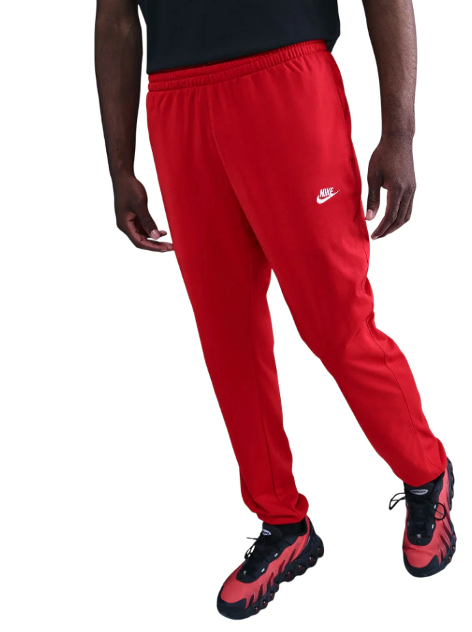 TUTA NIKE Sportswear Club Poly-Knit Tuta Rossa