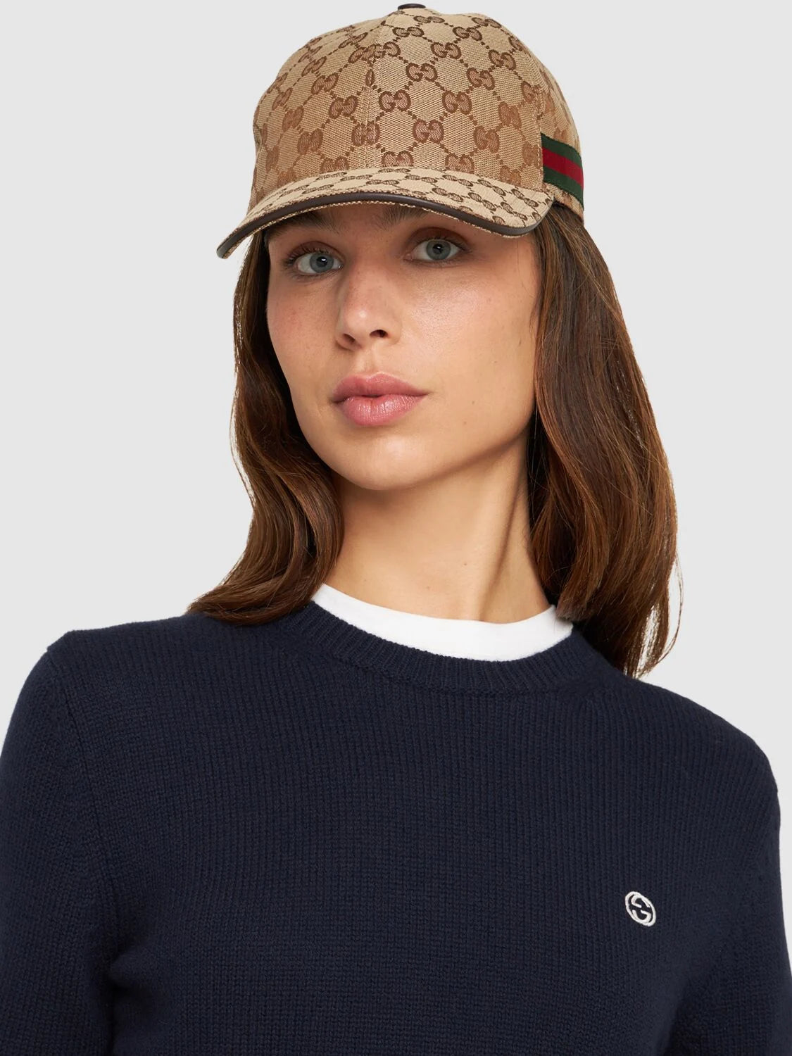 CAPPELLO GUCCI GG SUPREME IN TELA