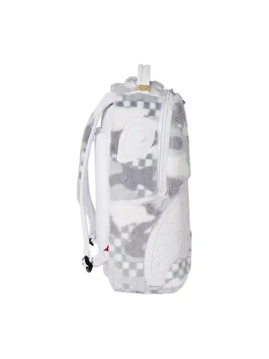 ZAINO SPRAYGROUND FLOCK 3AM BACKPACK WHITE