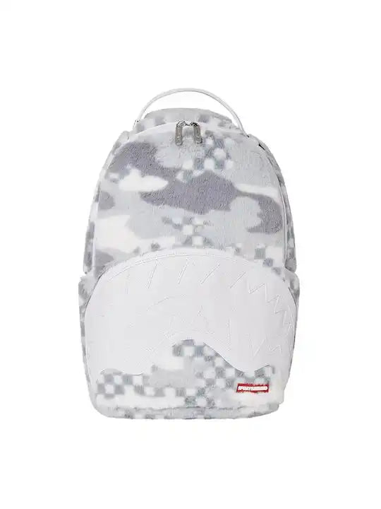 ZAINO SPRAYGROUND FLOCK 3AM BACKPACK WHITE