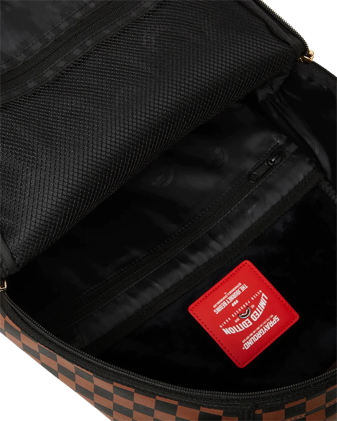 ZAINO SPRAYGROUND DBD WAS HERE WEIRD SHARK BP BACKPACK MARRONE