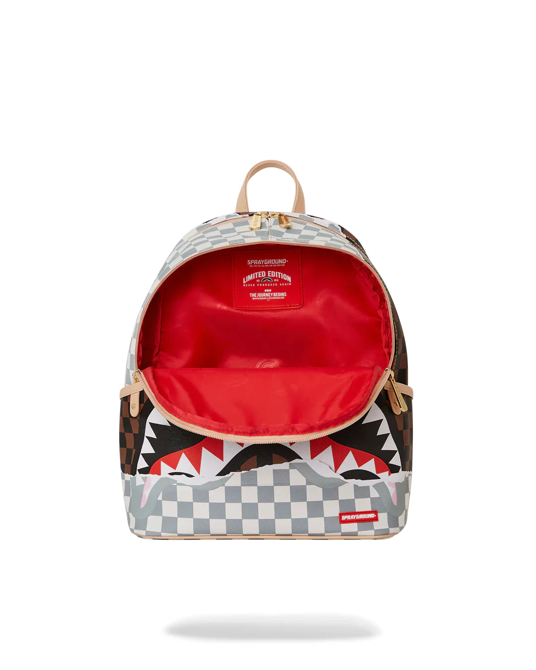 ZAINO SPRAYGROUND TEARAWAY SAVAGE MARRONE