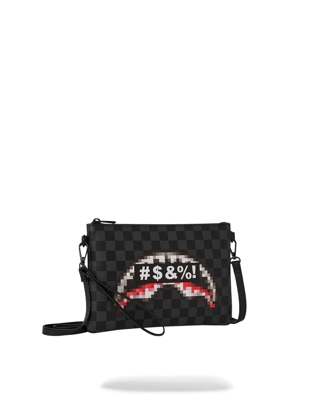 POCHETTE SPRAYGROUND CENSORED POCHETTE NERO