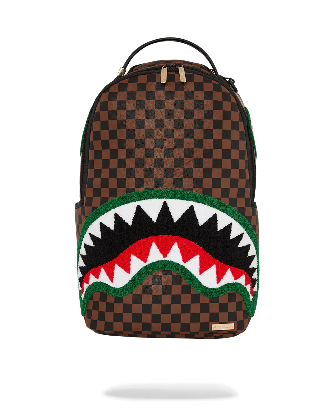 ZAINO SPRAYGROUND CHENILLE SIP BACKPACK MARRONE