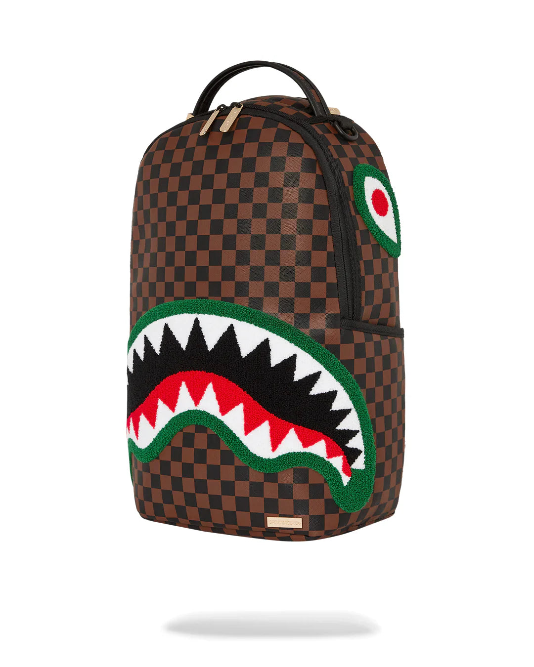 ZAINO SPRAYGROUND CHENILLE SIP BACKPACK MARRONE