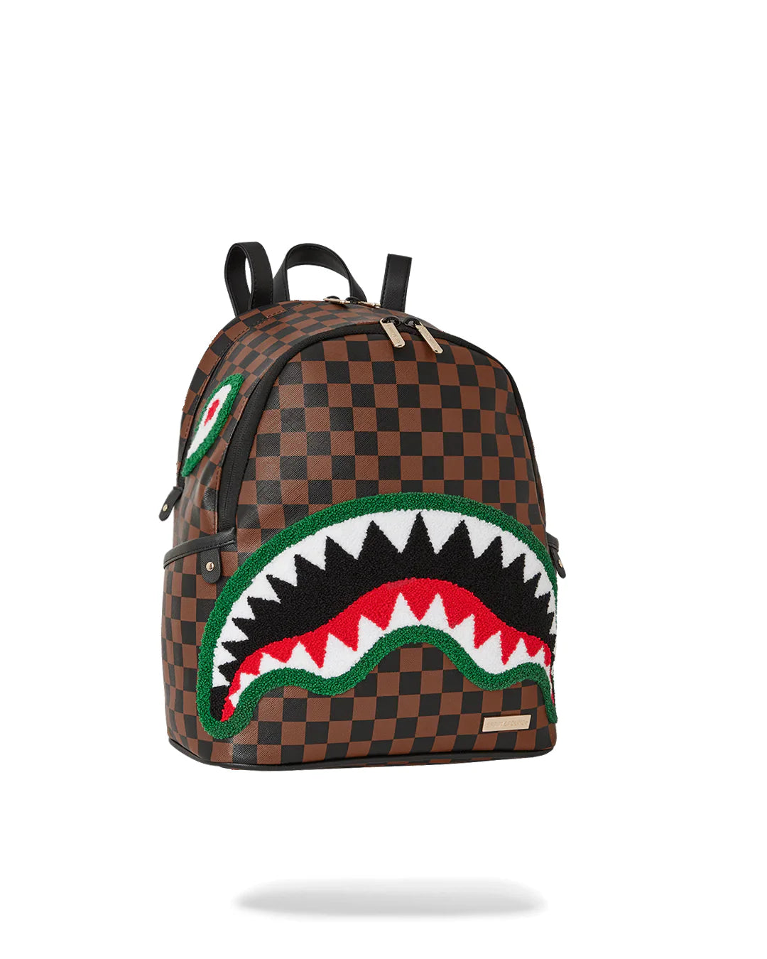 ZAINO SPRAYGROUND CHENILLE SIP SAVAGE MARRONE