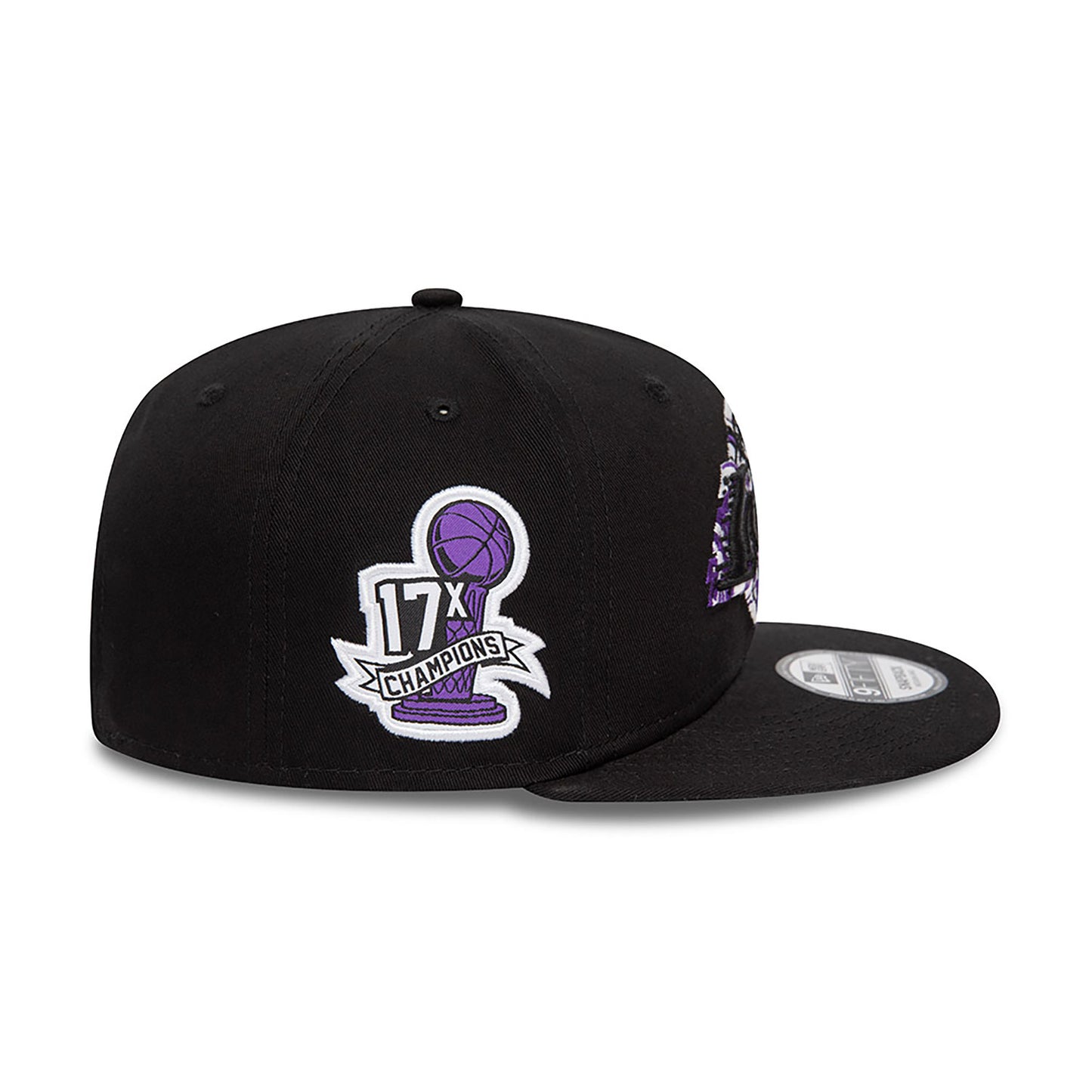 NEW ERA 9FIFTY LA Lakers NBA Seasonal Infill Nero