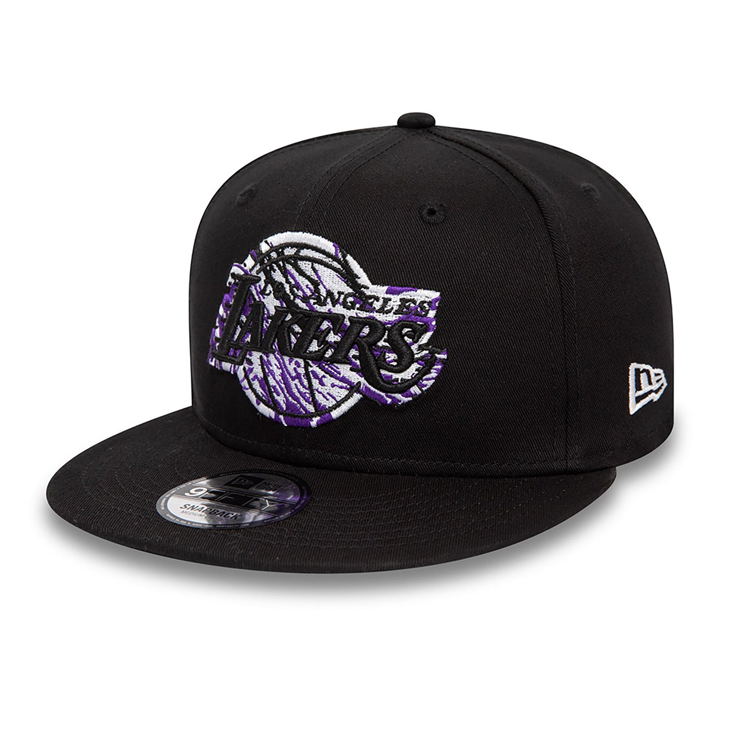 NEW ERA 9FIFTY LA Lakers NBA Seasonal Infill Nero