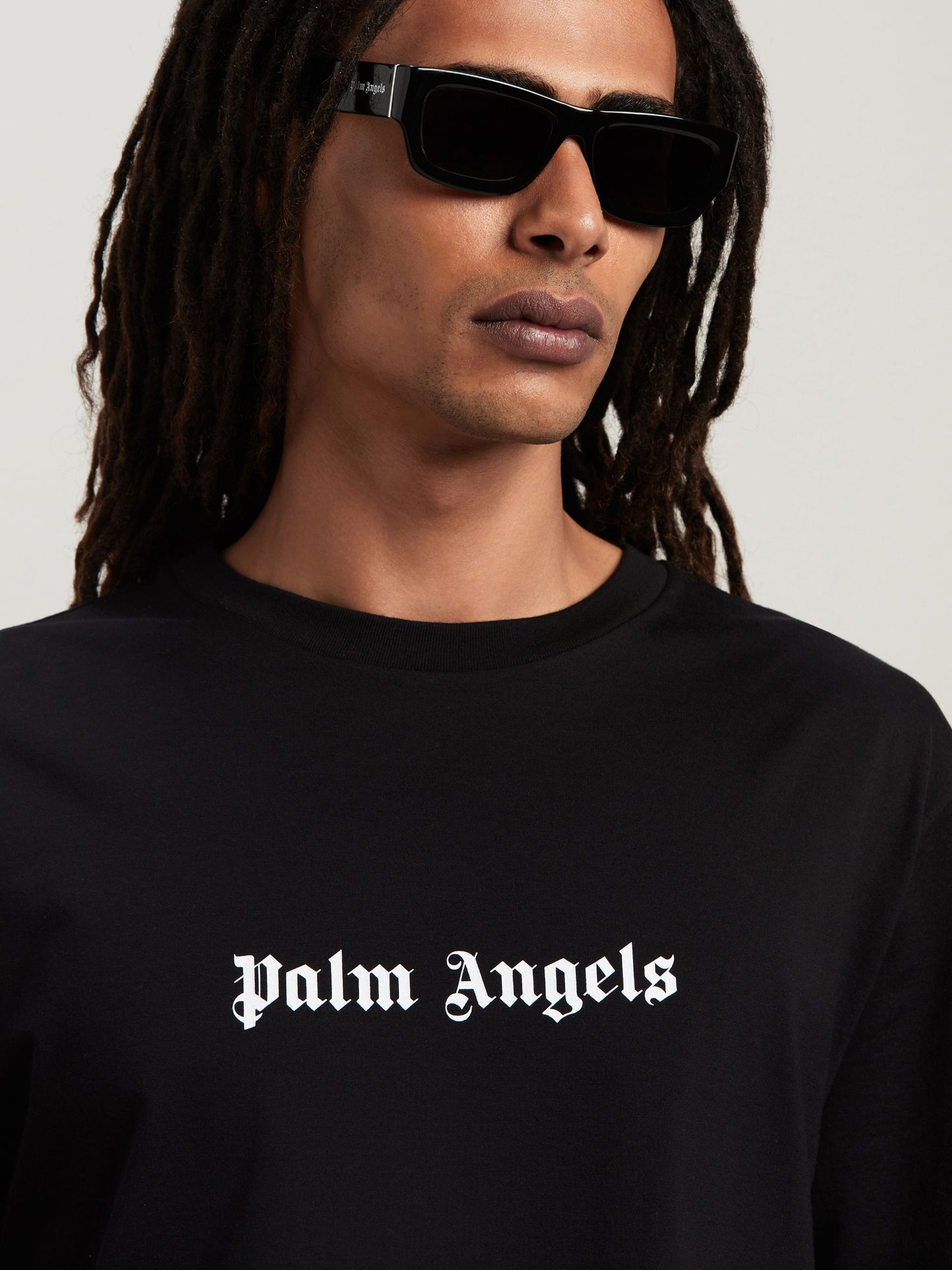 T-SHIRT PALM ANGELS CON LOGO