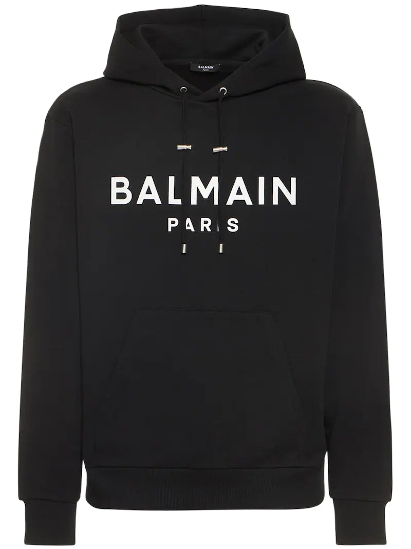 FELPA BALMAIN CON CAPPUCCIO DONNA