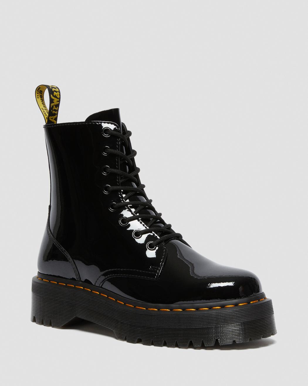 STIVALI PLATFORM DI VERNICE JADON Dr.Martens