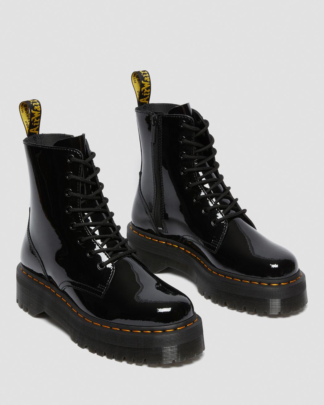 STIVALI PLATFORM DI VERNICE JADON Dr.Martens