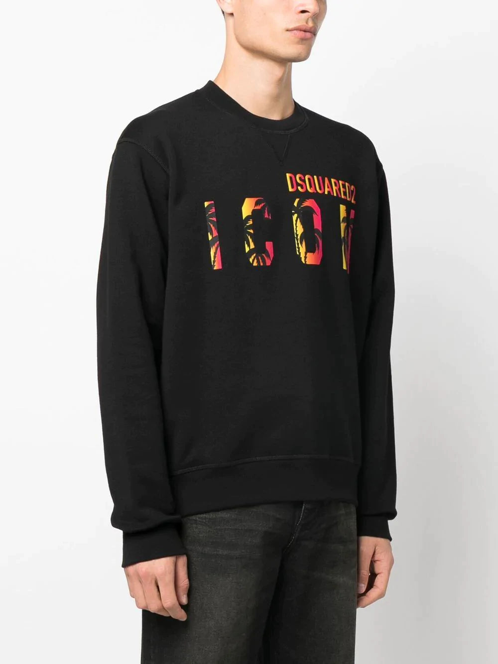 FELPA DSQUARED2 ICON TROPICAL NEW COLLECTION SS23