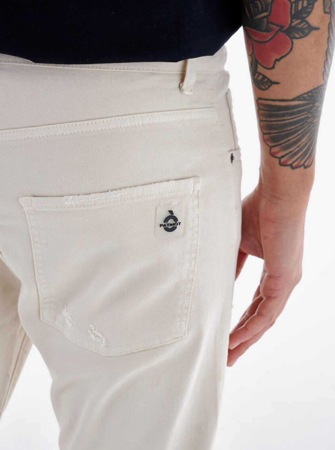 Patriòt Denim Couture Jeans Uomo Carrot Fit “Colors” Pkay14119