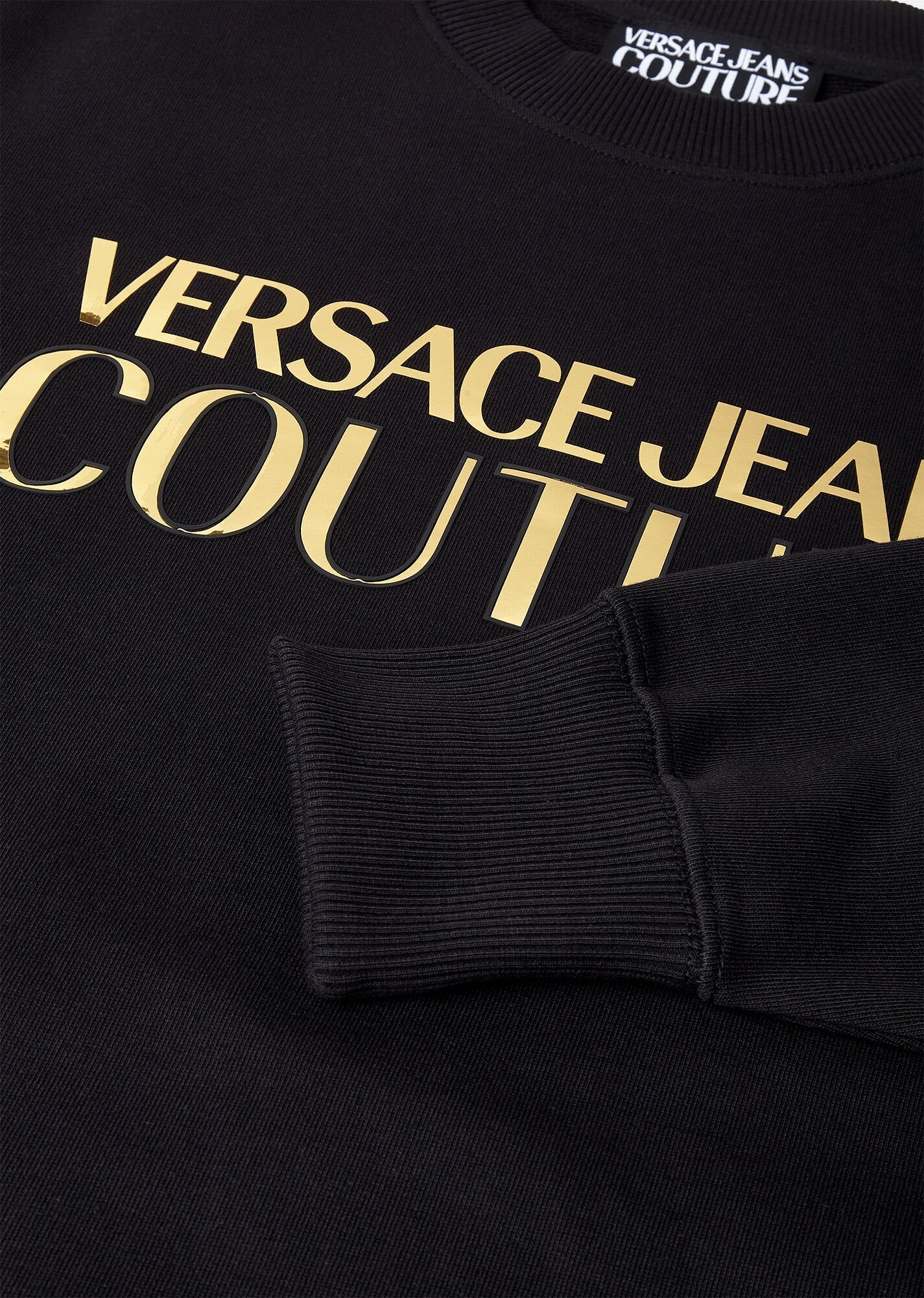 SWEATSHIRT WITH VERSACE JEANS COUTURE LOGO
