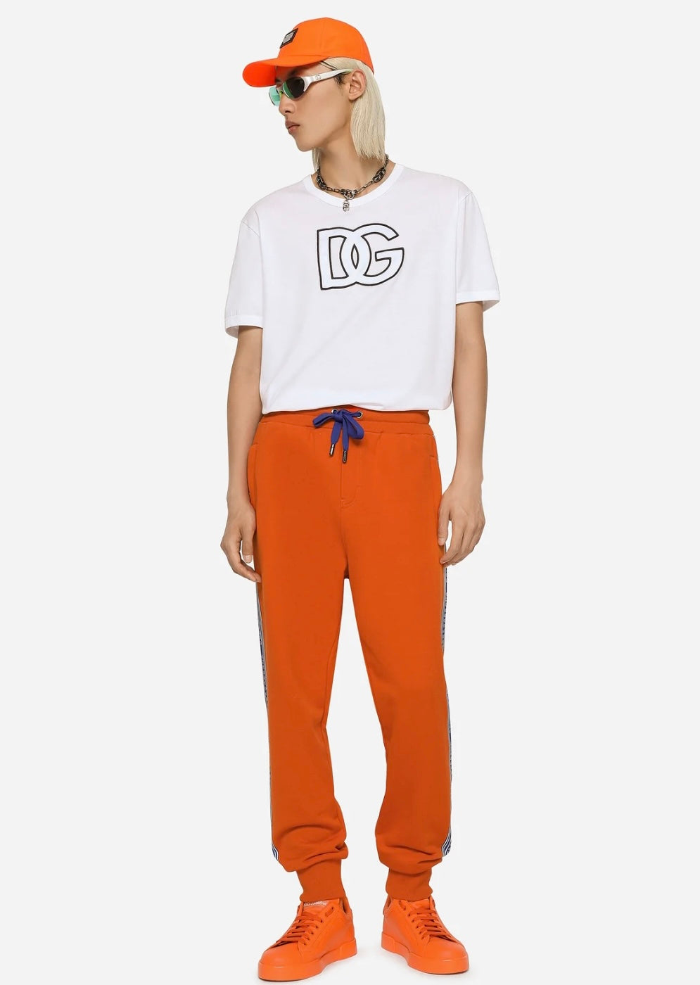 DOLCE&GABBANA T-SHIRT IN COTONE CON PATCH NEW COLLECTION SS/23