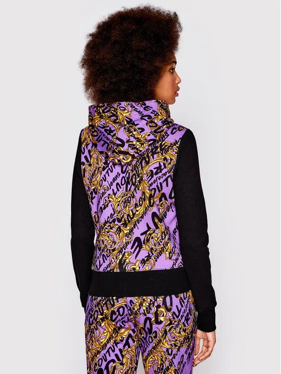 FELPA CON ZIP VERSACE JEANS COUTURE