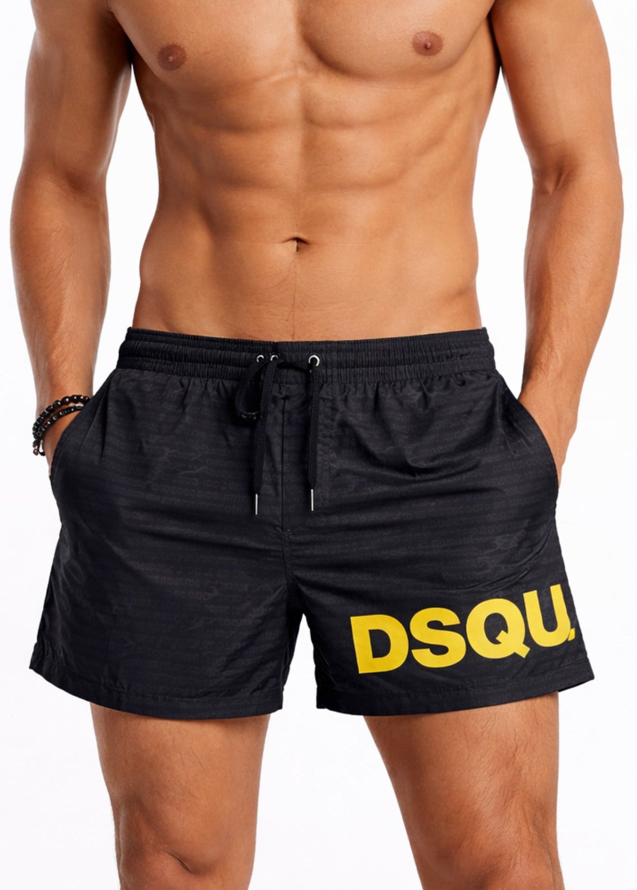 COSTUME DSQUARED2 BOXER MIDI LETTERING