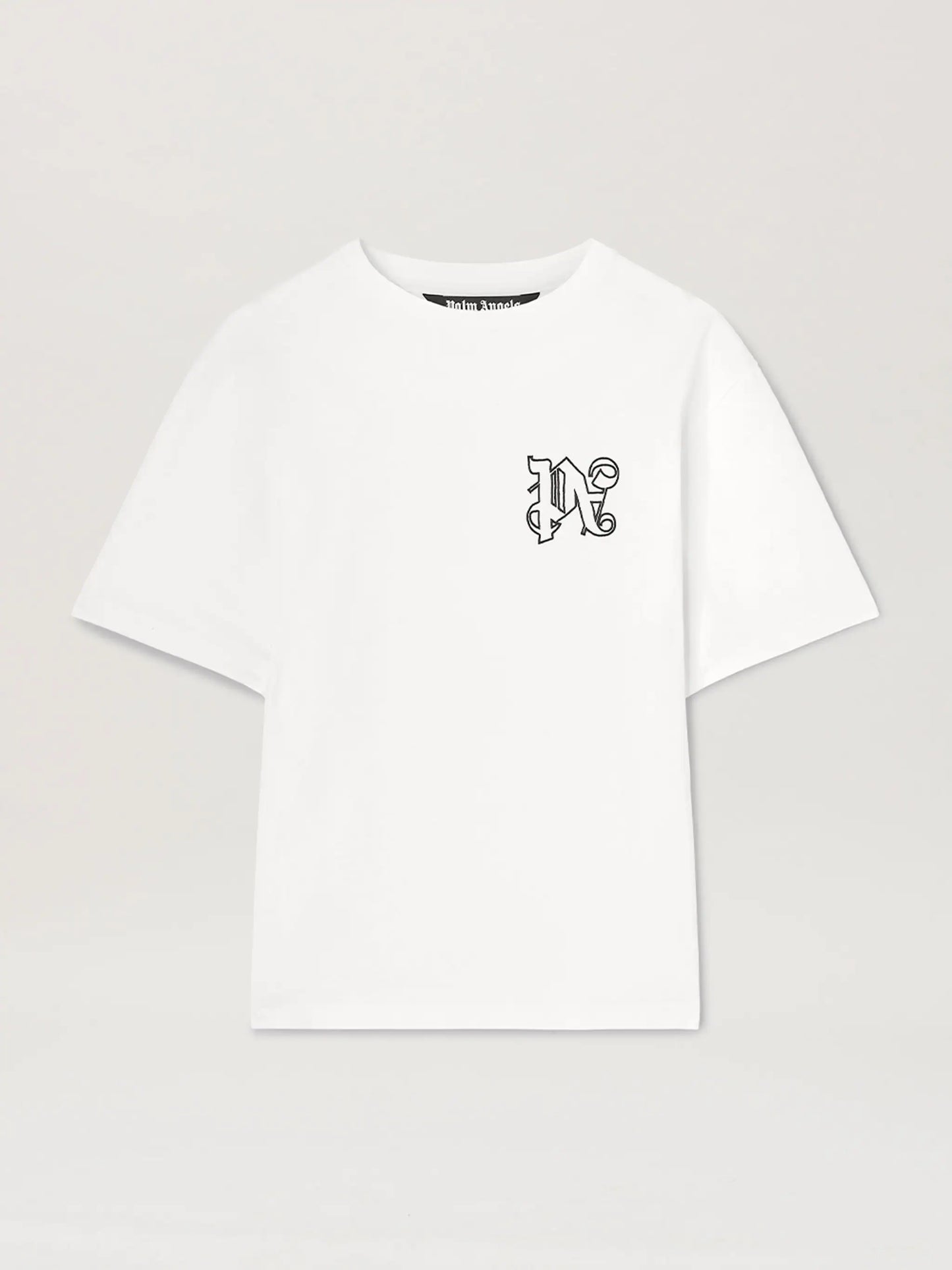 PALM ANGELS T-SHIRT CON MONOGRAM