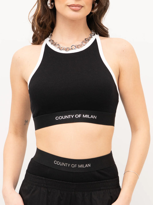 CROP TOP MARCELO BURLON COUNTY OF MILAN