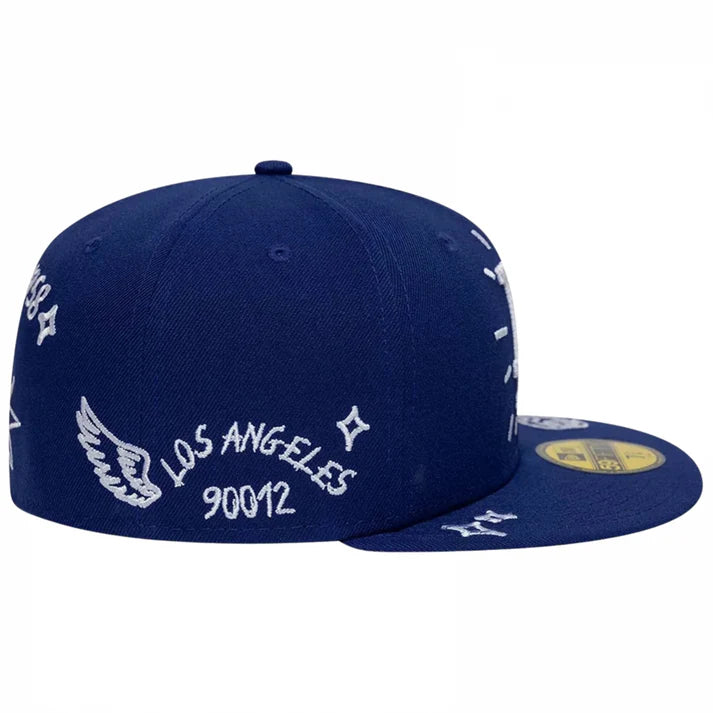 CAPPELLO NEW ERA 59 FIFFTY LOS ANGLES DODDGERS