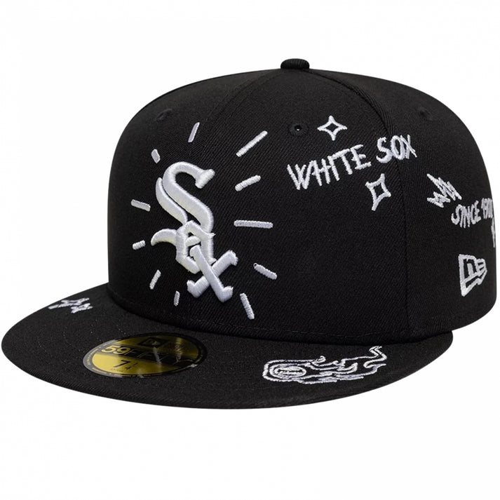 CAPPELLO NEW ERA 59 FIFFTY WHITE SOX MLB
