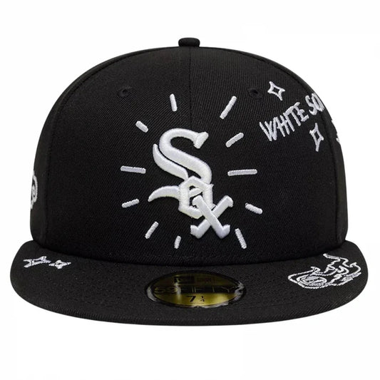CAPPELLO NEW ERA 59 FIFFTY WHITE SOX MLB