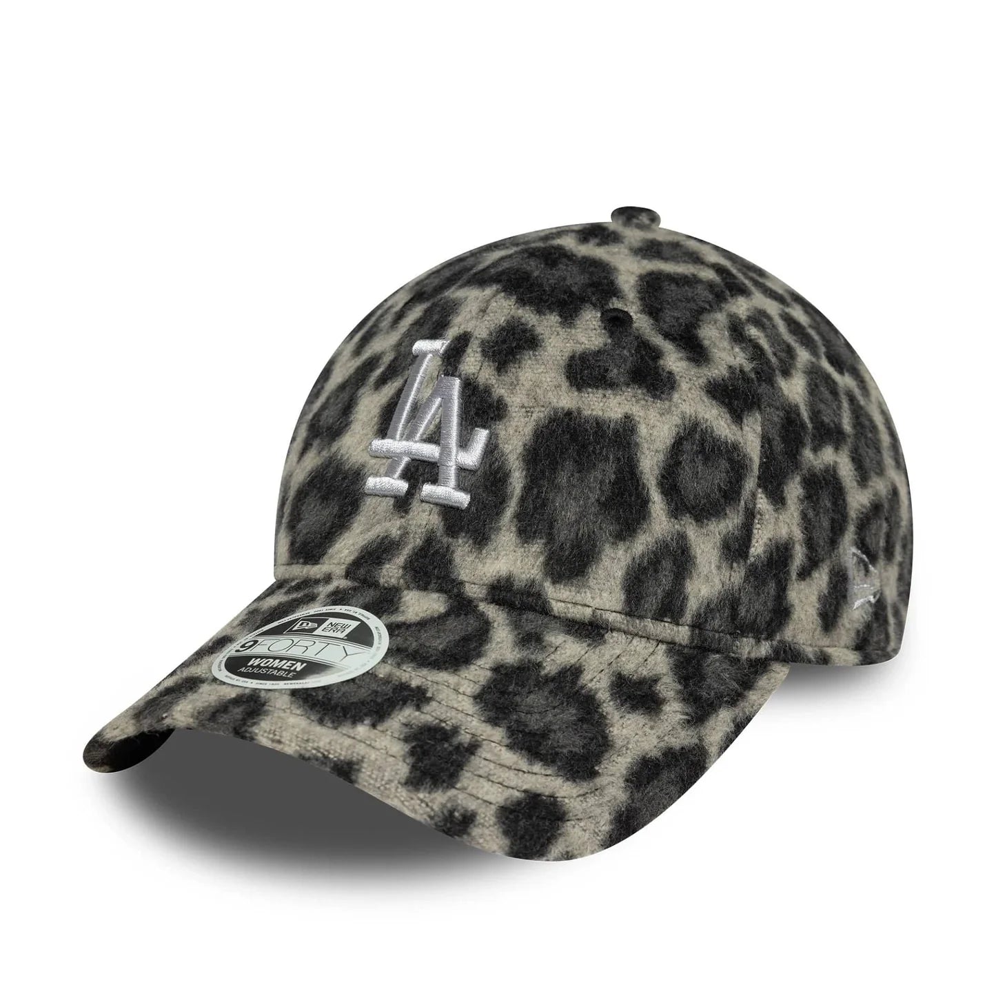 CAPPELLO NEW ERA LA DODGERS MLB COSY ANIMAL GREY LEOPARD