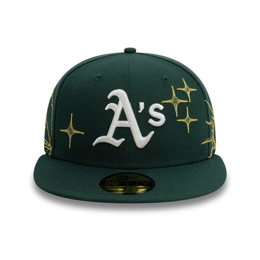 CAPPELLO NEW ERA 59 FIFFTY OAKLAND ATHLETICS MLB