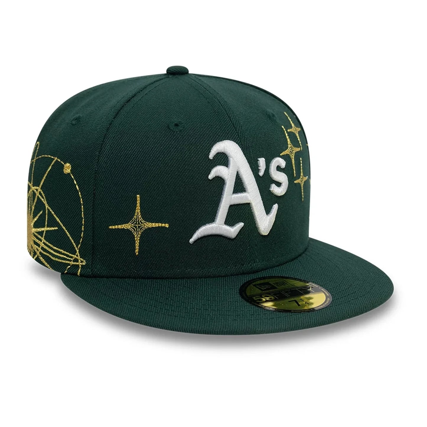 CAPPELLO NEW ERA 59 FIFFTY OAKLAND ATHLETICS MLB