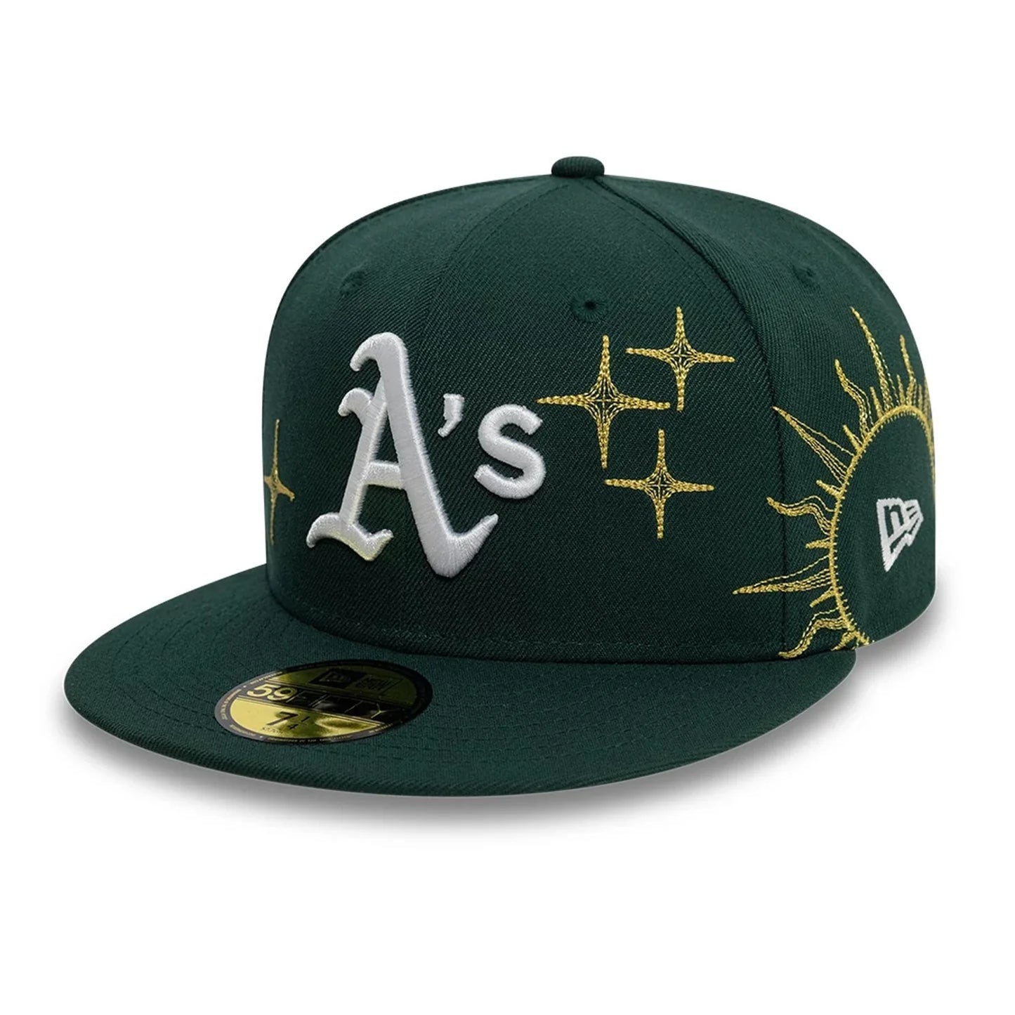 CAPPELLO NEW ERA 59 FIFFTY OAKLAND ATHLETICS MLB