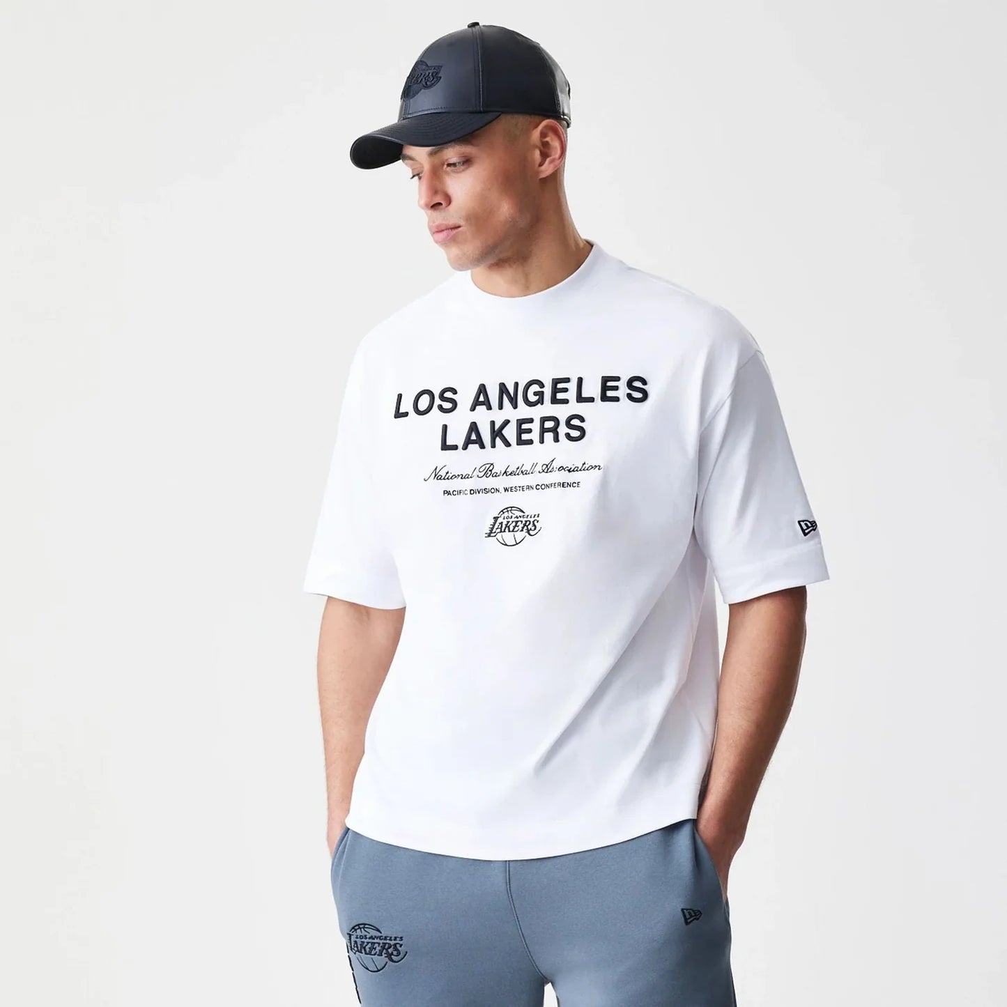 T-SHIRT NEW ERA LOS ANGLES LAKERS