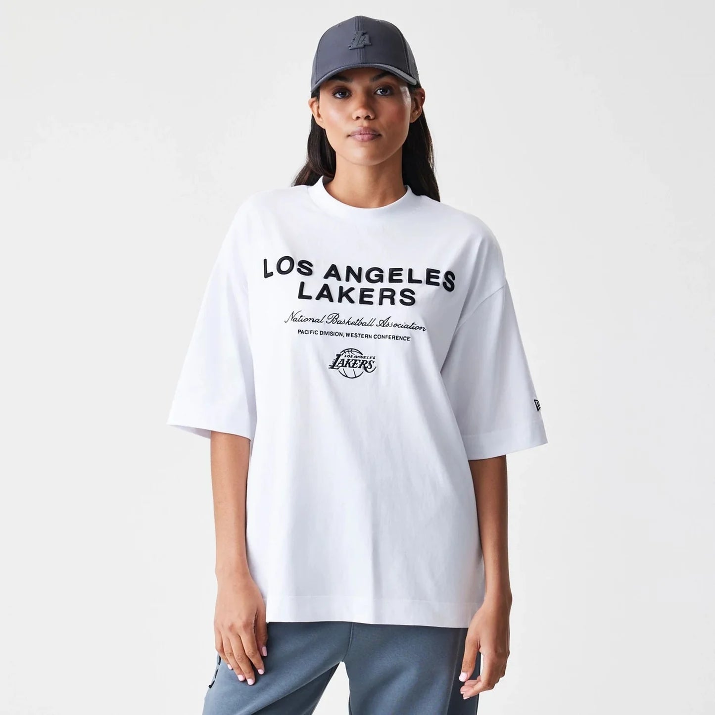 T-SHIRT NEW ERA LOS ANGLES LAKERS