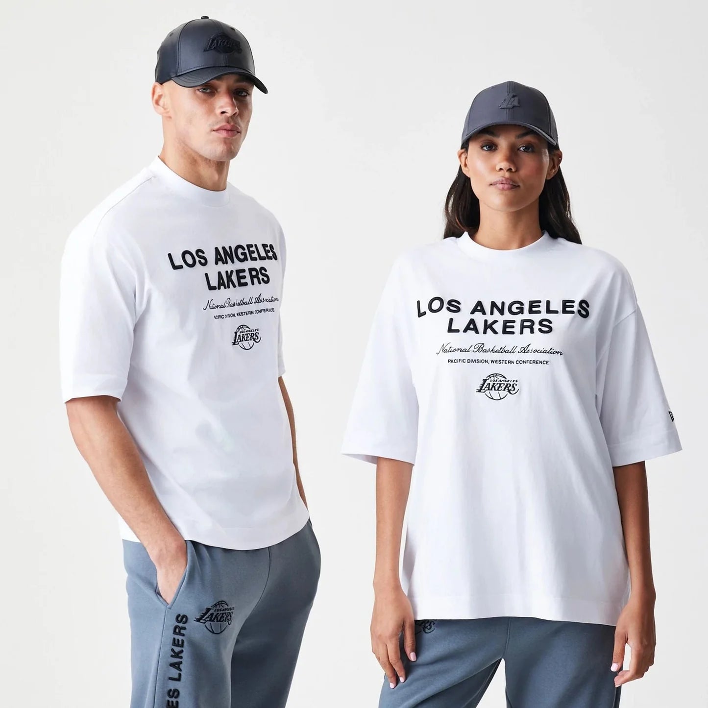 T-SHIRT NEW ERA LOS ANGLES LAKERS