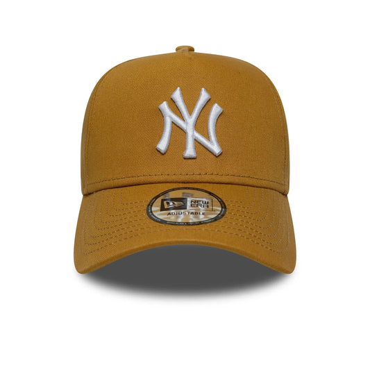 CAPPELLO NEW ERA 9FORTY E-Frame New York Yankees MLB League Essential Senape