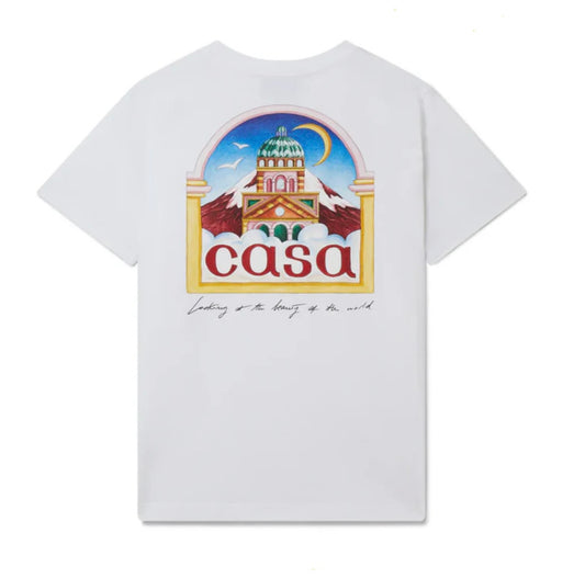 T-SHIRT CASABLANCA VUE DE L'ARCHE