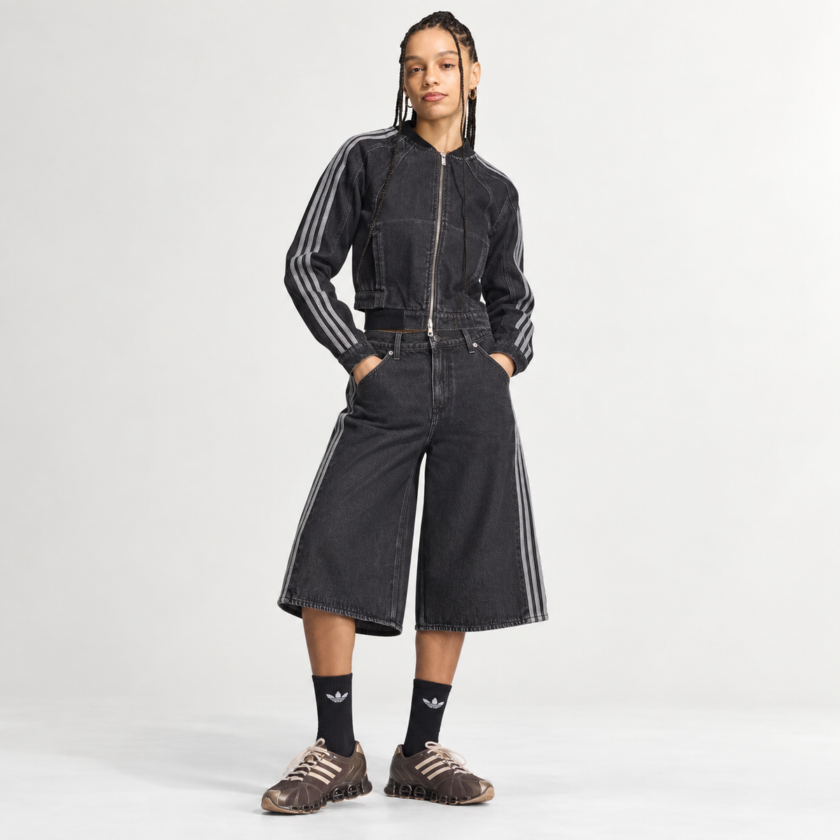 COORDINATO IN DENIM ADIDAS ORIGINALS