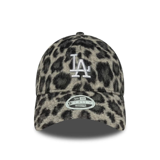 CAPPELLO NEW ERA LA DODGERS MLB COSY ANIMAL GREY LEOPARD