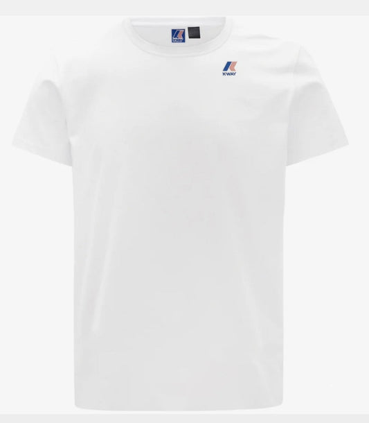 K-WAY T-SHIRT LE VRAI EDOUARD WHITE
