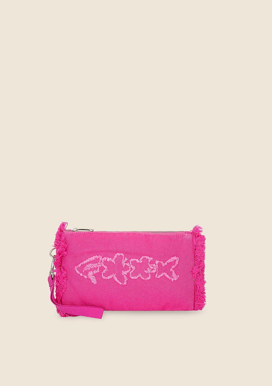 POCHETTE  DONNA F**K FUCSIA FLUO