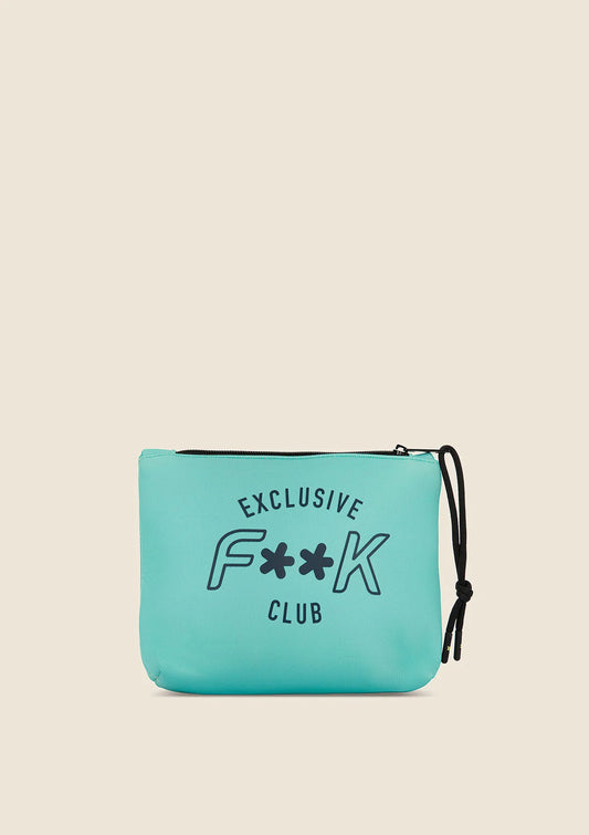 POCHETTE UOMO F**K VERDE ACQUA